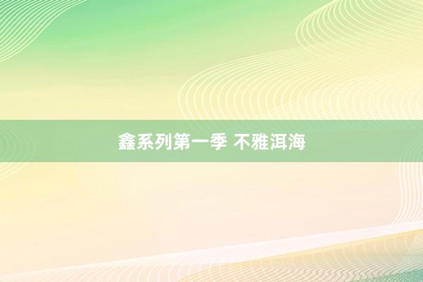 鑫系列第一季 不雅洱海
