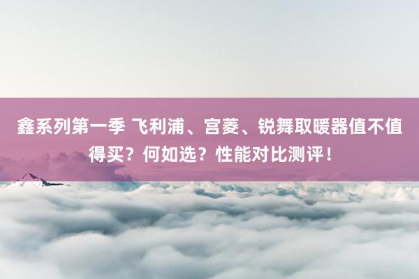 鑫系列第一季 飞利浦、宫菱、锐舞取暖器值不值得买？何如选？性能对比测评！