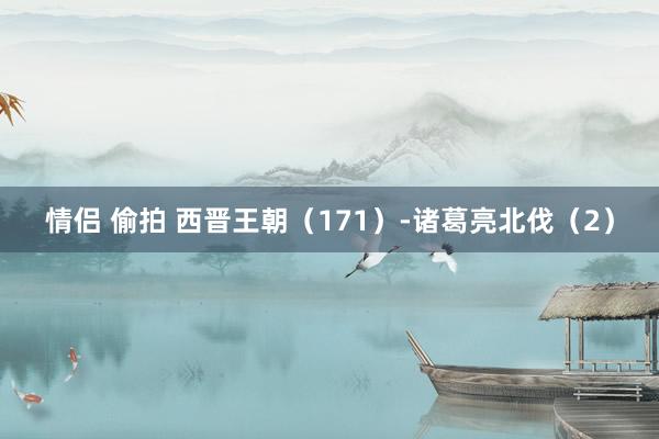 情侣 偷拍 西晋王朝（171）-诸葛亮北伐（2）