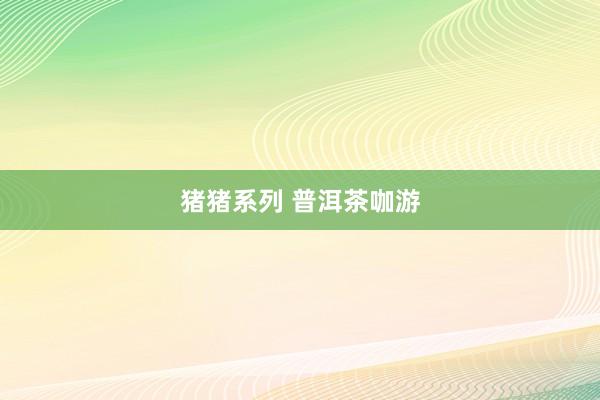 猪猪系列 普洱茶咖游