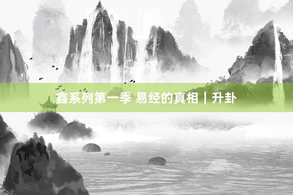 鑫系列第一季 易经的真相｜升卦