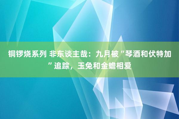 铜锣烧系列 非东谈主哉：九月被“琴酒和伏特加”追踪，玉兔和金蟾相爱