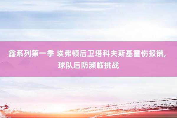鑫系列第一季 埃弗顿后卫塔科夫斯基重伤报销， 球队后防濒临挑战